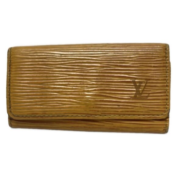 Auth LOUIS VUITTON Multicles 4 M63829 Jaune Epi - Picture 1 of 7